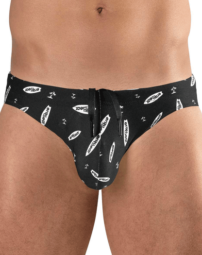 Ergowear Ew1766 X4d Sw Swim Briefs Black-white