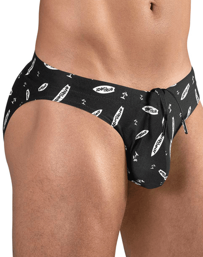 Ergowear Ew1766 X4d Sw Swim Briefs Black-white