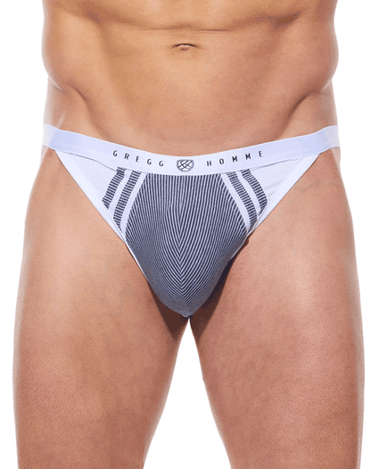 Gregg Homme Torque Enhancer Thong 220804 White (Removable Pad)