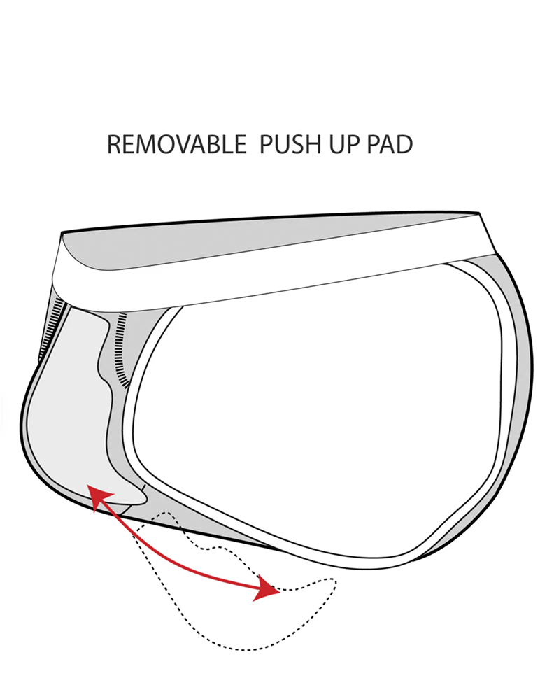 Gregg Homme Torque Enhancer Thong 220804 White (Removable Pad)