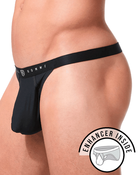 Gregg Homme Enhancer Room-Max Thong 152704 Black