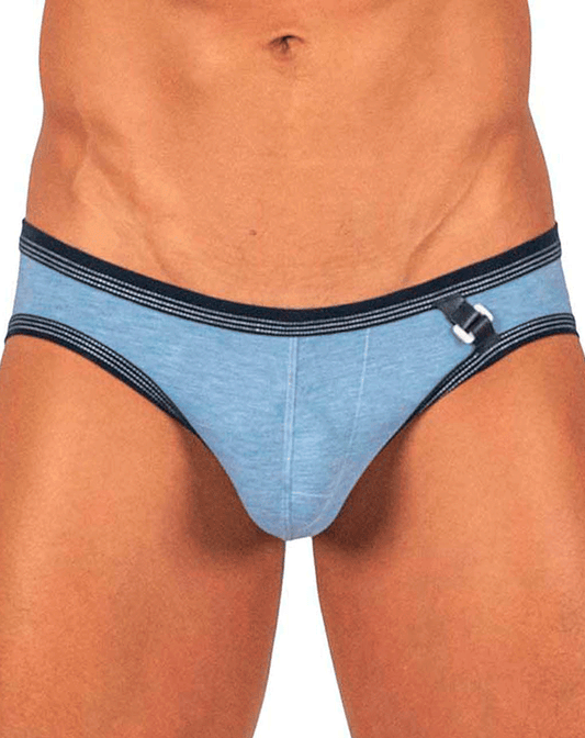 Private Structure Lcut4358 Barn Boy Low Rise Mini Brief Denim