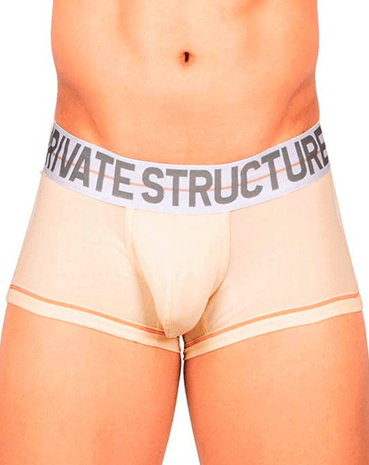 Private Structure Moux4103 Mo Lite Mid Waist Trunks Cream