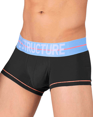 Private Structure Moux4103 Mo Lite Mid Waist Trunks Black