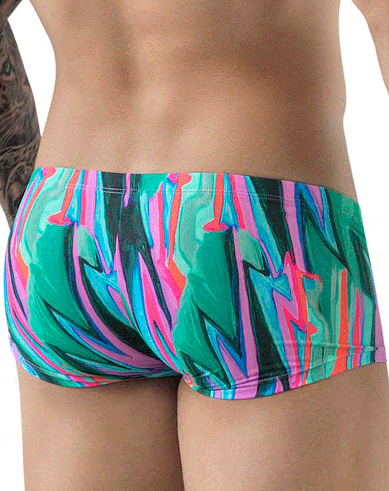 Pikante 1828 Abstract Trunks Green