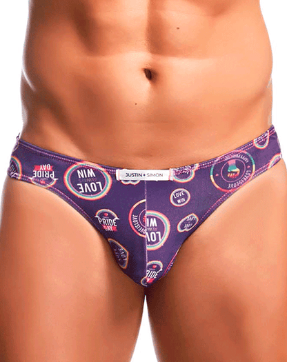 Justin+simon Xsj01 Classic Silky Bikini Pride
