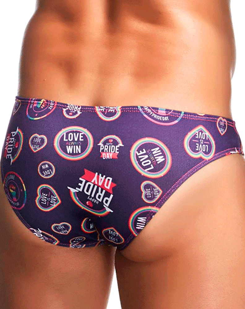 Justin+simon Xsj01 Classic Silky Bikini Pride