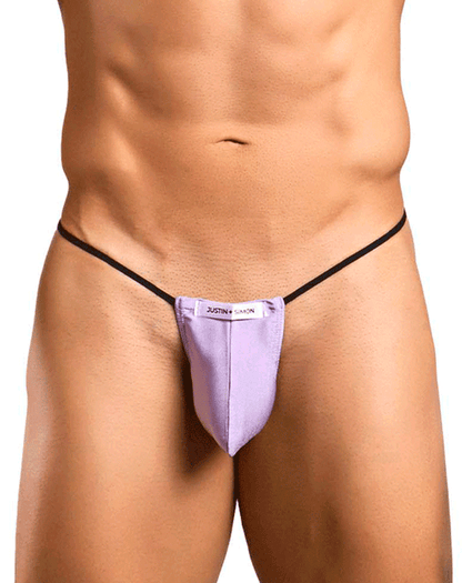 Justin+simon Xsj02 Silky G-string Bulge Lilac