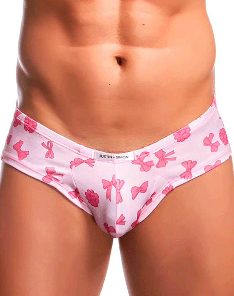 Justin+simon Xsj22 Cheek Briefs Coquette