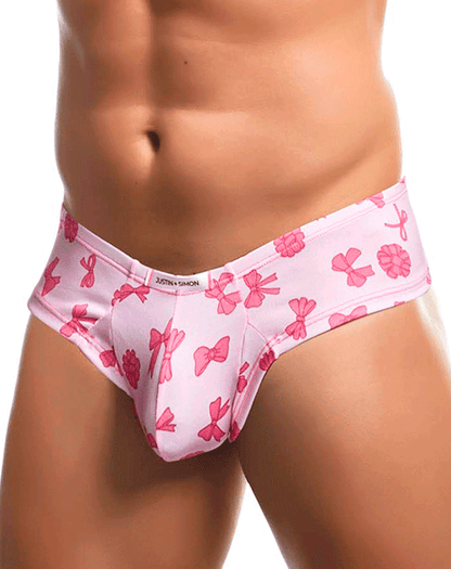 Justin+simon Xsj22 Cheek Briefs Coquette