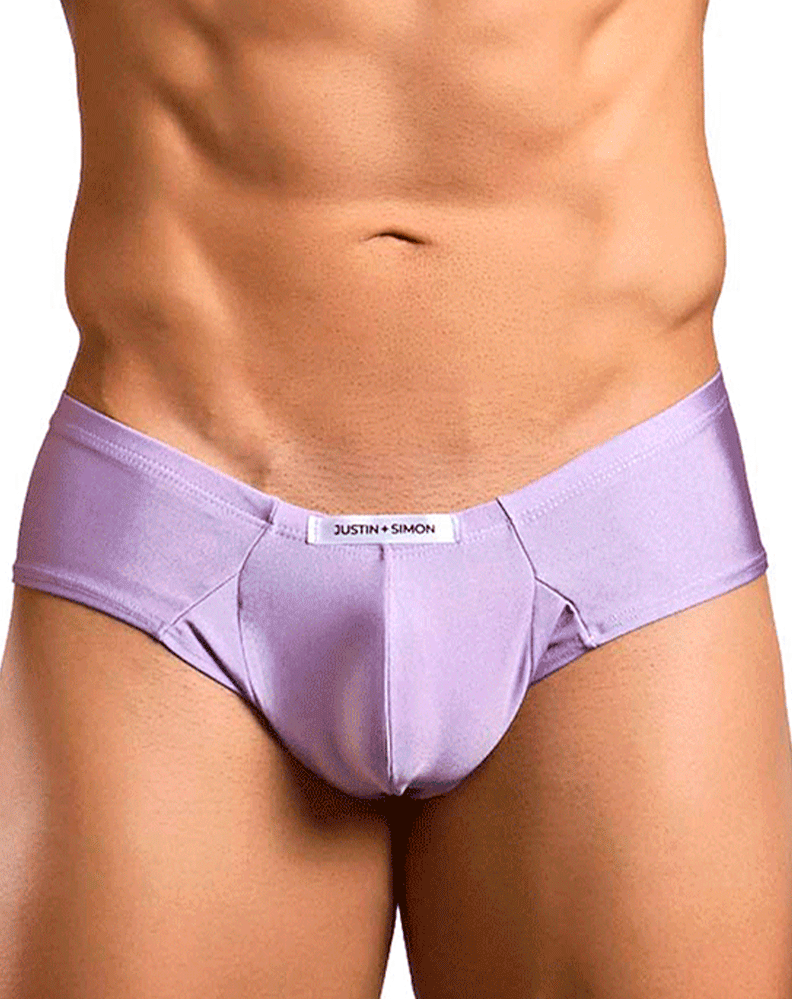 Justin+simon Xsj22 Cheek Briefs Lilac