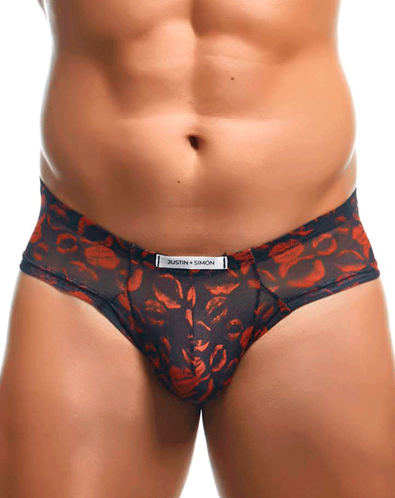 Justin+simon Xsj22 Cheek Briefs Lips