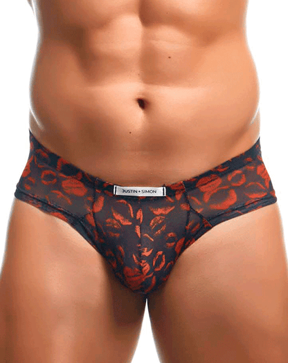 Justin+simon Xsj22 Cheek Briefs Lips