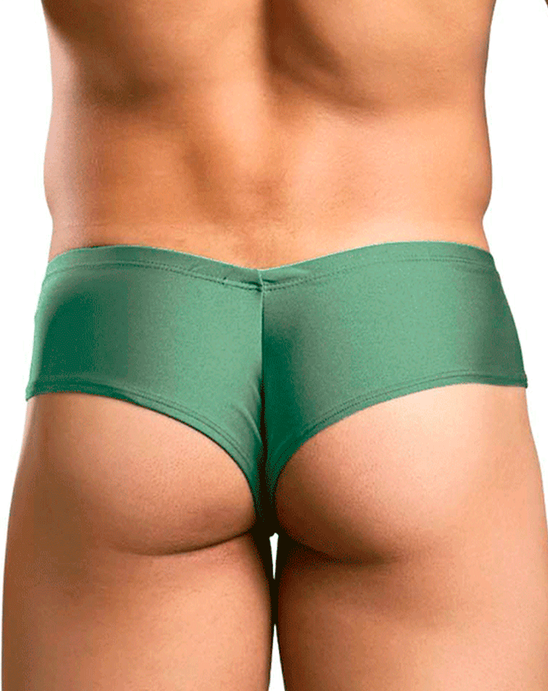 Justin+simon Xsj22 Cheek Briefs New Green