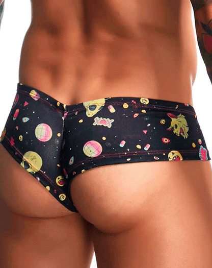 Justin+simon Xsj22 Cheek Briefs Psycodelic