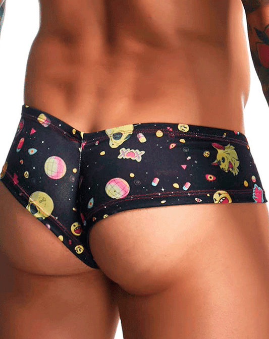Justin+simon Xsj22 Cheek Briefs Psycodelic