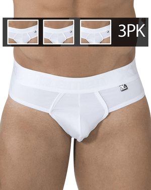 Xtremen 91031-3 3pk Piping Thong White