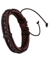Zylan Men's Bracelet Leather Brown 4014