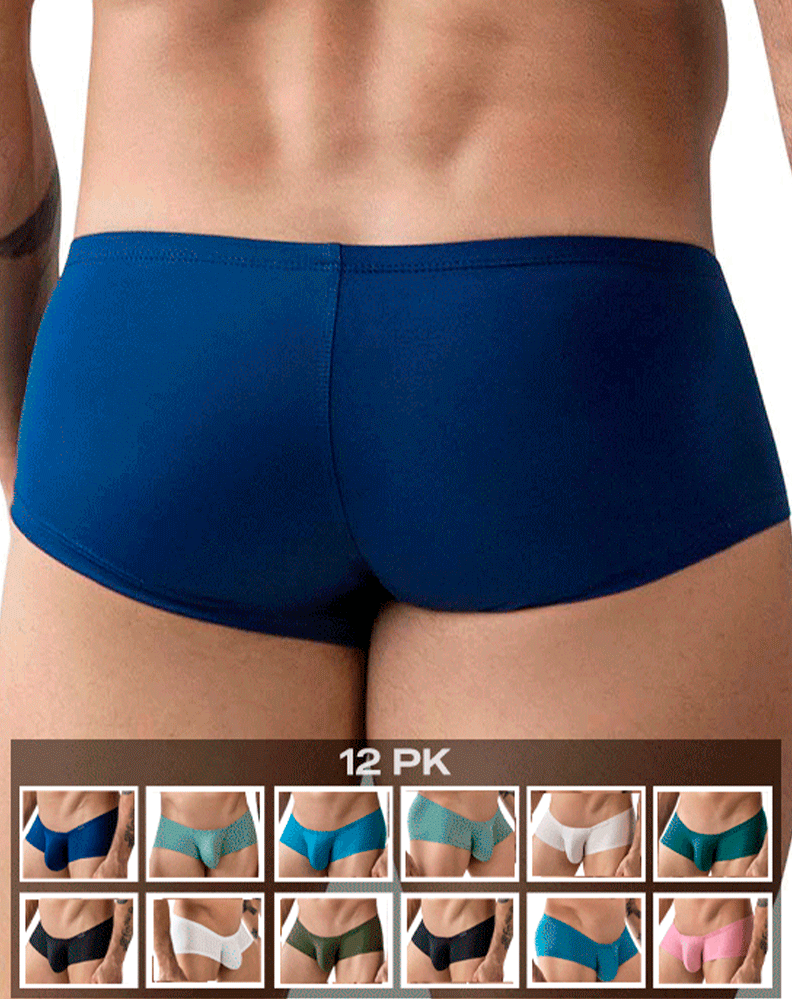 Clever 229957 12pk Australian Latin Trunks Multi-colored