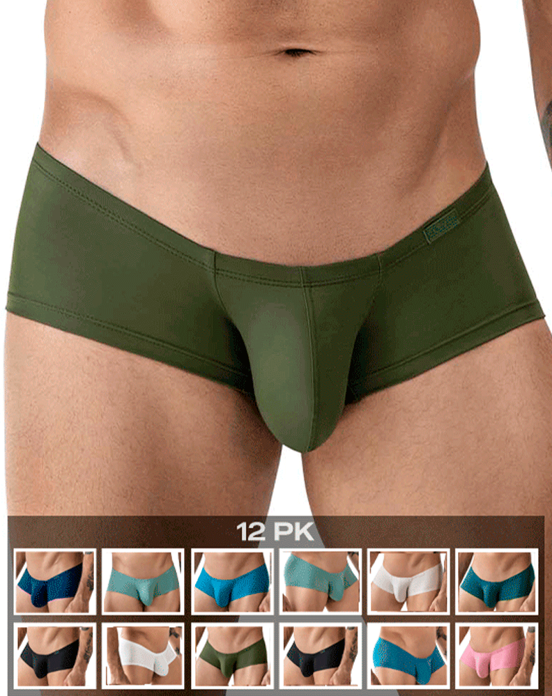 Clever 229957 12pk Australian Latin Trunks Multi-colored