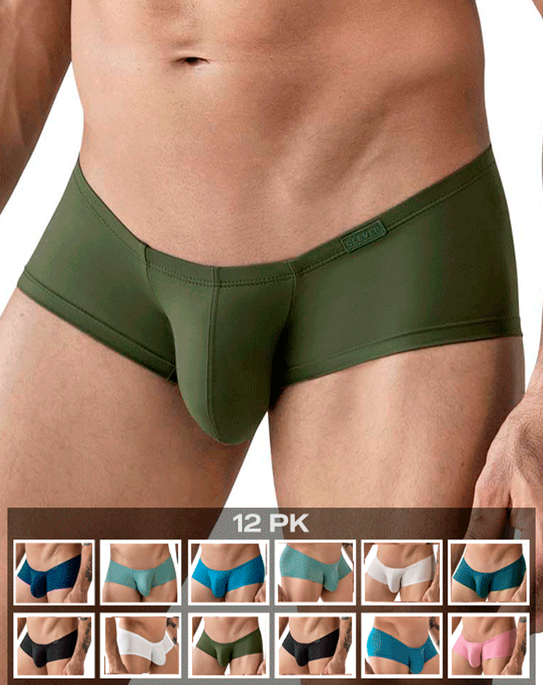 Clever 229957 12pk Australian Latin Trunks Multi-colored