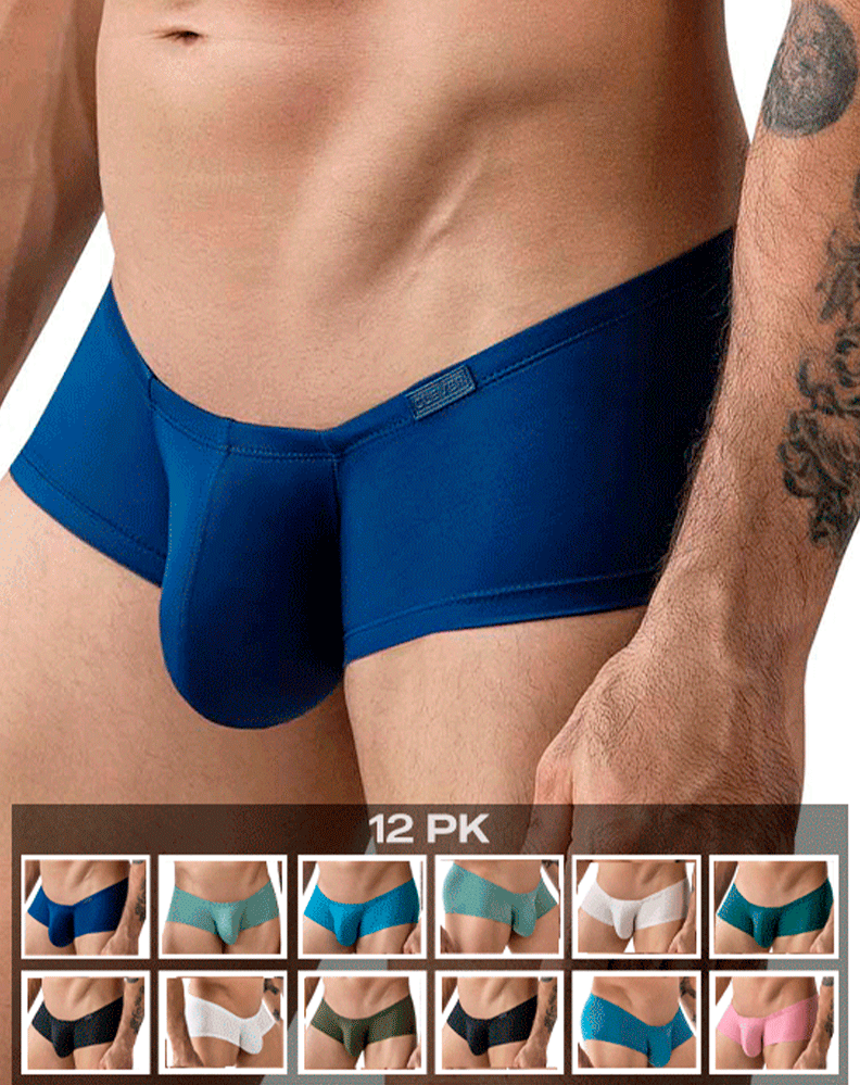 Clever 229957 12pk Australian Latin Trunks Multi-colored