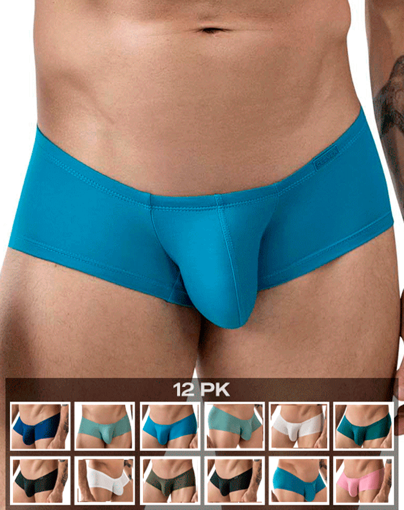 Clever 229957 12pk Australian Latin Trunks Multi-colored