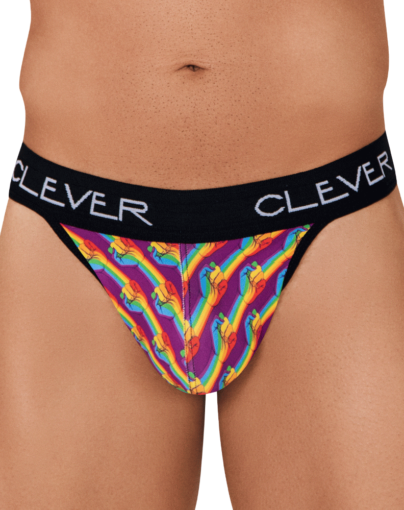 Clever 0560-1 Pride Thongs Grape