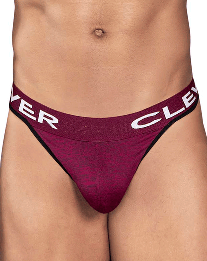 Clever 0940 Jasped Thongs Grape