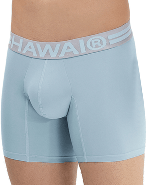Hawai 41977 Microfiber Boxer Briefs Light Blue