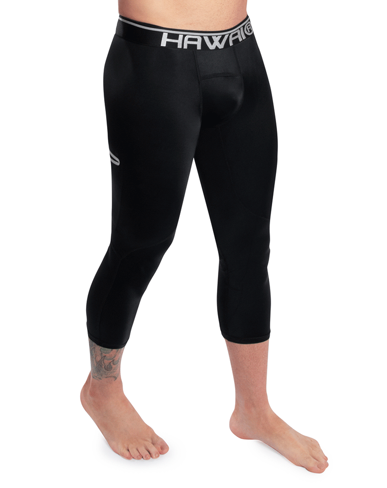 Hawai 52145 Solid Athletic Pants Black