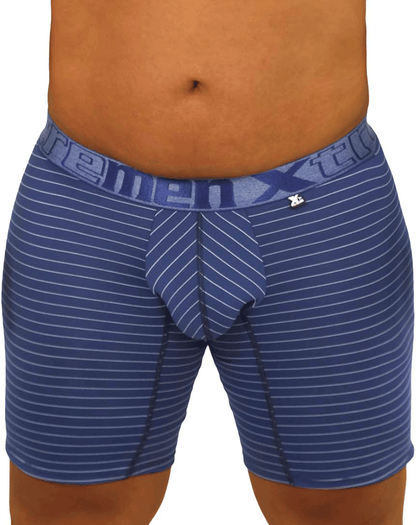 Xtremen 70004 Striped Boxer Briefs