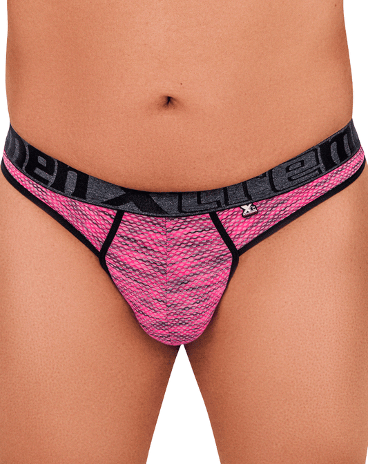 Xtremen 91100x Microfiber Mesh Thongs Pink
