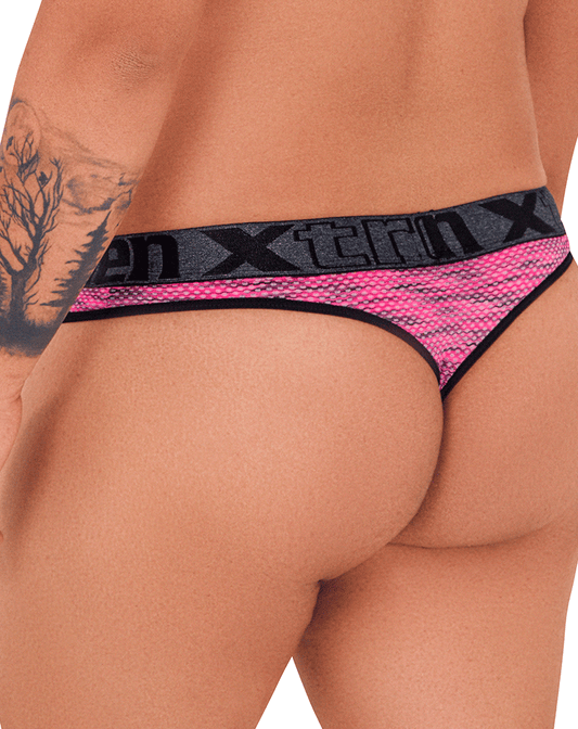 Xtremen 91100x Microfiber Mesh Thongs Pink