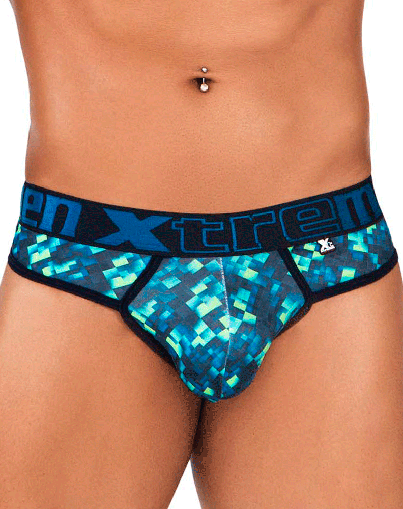 Xtremen 91131 Vivid Printed Thongs