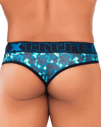 Xtremen 91131 Vivid Printed Thongs
