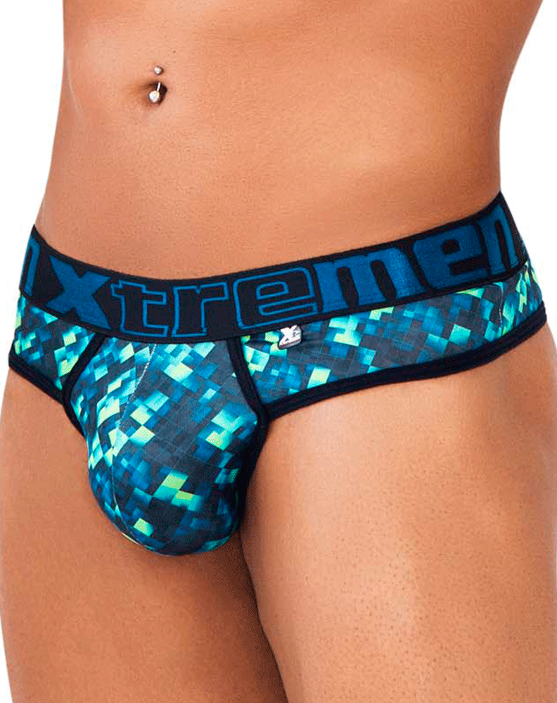 Xtremen 91131 Vivid Printed Thongs