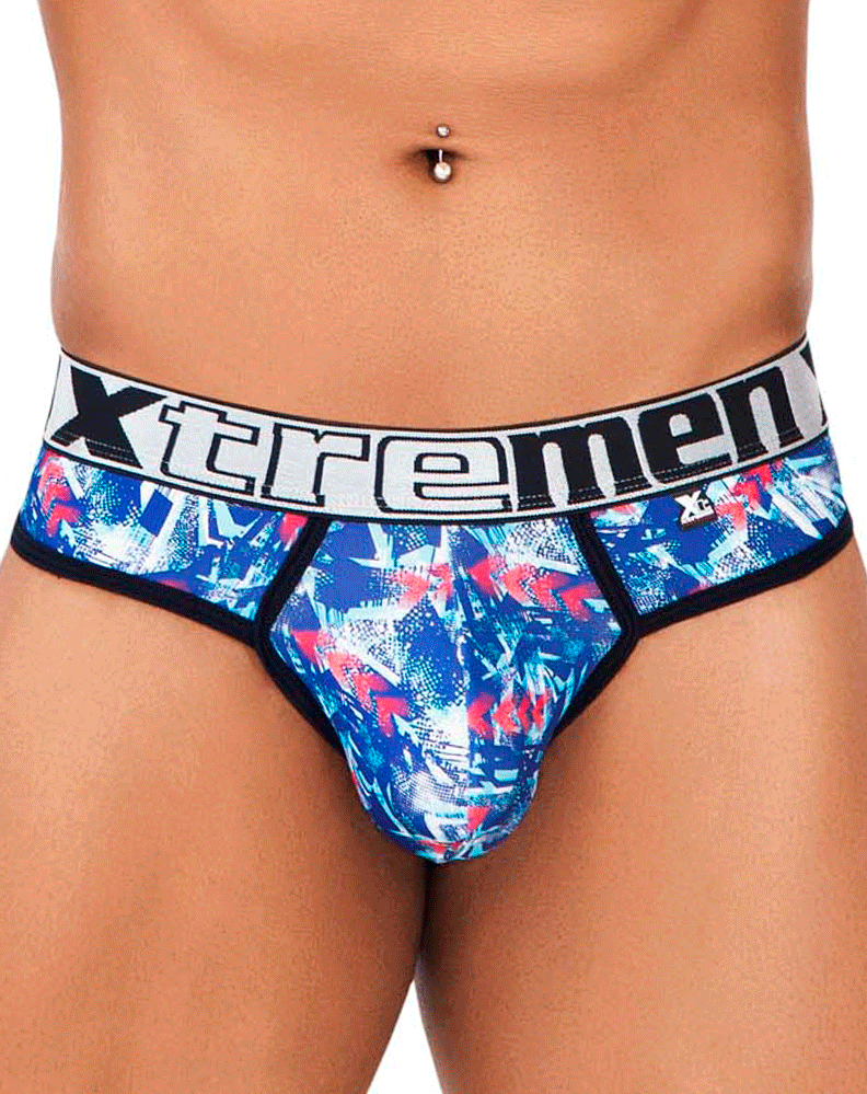 Xtremen 91131 Vivid Printed Thongs