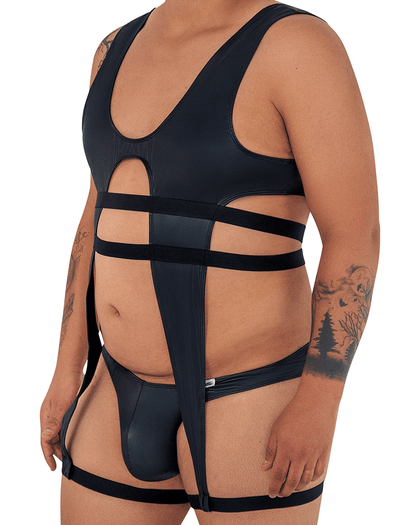 Candyman 99541x Gladiator Bodysuit Black