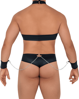 Candyman 99592 Harness-thongs Outfit Black