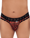Candyman 99596x Mesh-lace Thongs