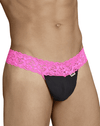 Candyman 99370 Thongs Pink-black