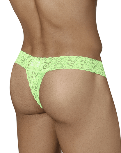 Candyman 99315 Peek A Boo Thongs Green