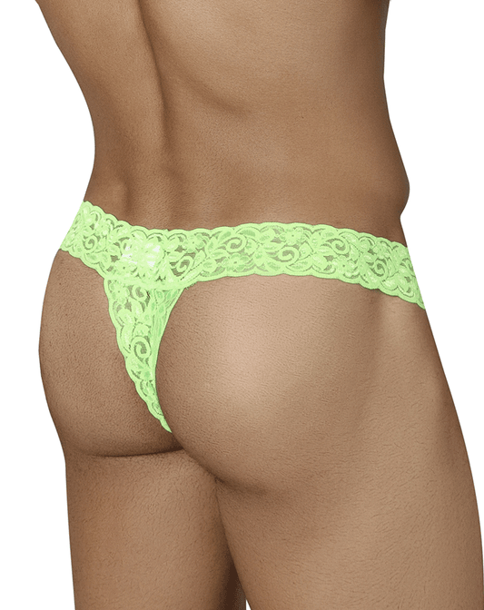 Candyman 99315 Peek A Boo Thongs Green