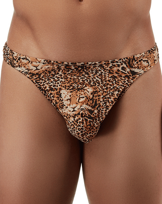 Male Power 444030 Animal Wonder Thong Brown