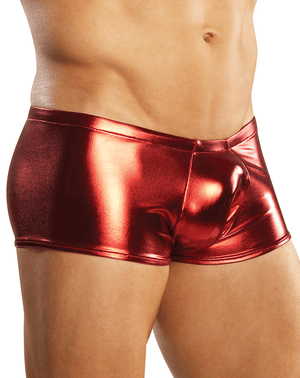 Male Power 153070 Heavy Metal Mini Short Boxer Briefs Red