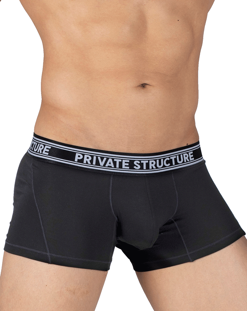 Private Structure Pbut4379 Bamboo Mid Waist Trunks