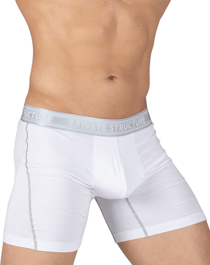 Private Structure Pbut4380 Bamboo Mid Waist Boxer Briefs