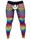 Pikante 0828 Rainbow Athletic Pants Black