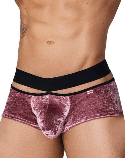 Pikante 1096 Clandestine Velvet Trunks Pink